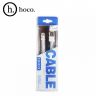 HOCO КАБЕЛЬ USB - Lightning UPL02, 1.2м, цвет: белый, в коробке
