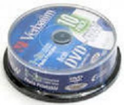 VERBATIM MINI DVD-RW 2 X 1/4 Gb 10шт. в пластиковой банке
