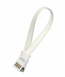 SMART BUY КАБЕЛЬ USB 2.0 > 8PIN МАГНИТНЫЙ 0.2м WHITE iK-502