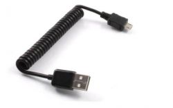 КАБЕЛЬ USB (штекер USB - штекер micro USB, витой 2м) (BS-3080) /10/250