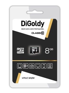 DIGOLDY 8GB MICRO SDHC CLASS 10 БЕЗ АДАПТЕРА
