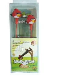 ANGRY BIRDS наушники вакуум.(S-506) Красная птица