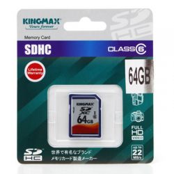 KINGMAX  64 GB SECURE DIGITAL SDXC CLASS 6