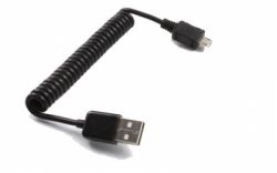 КАБЕЛЬ USB (штекер USB - штекер mini USB витой) 2м  BS-380  /10/500