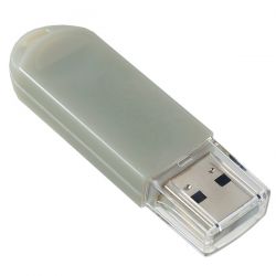 ФЛЭШ-КАРТА PERFEO 4GB C03 СЕРАЯ С КОЛПАЧКОМ USB 2.0