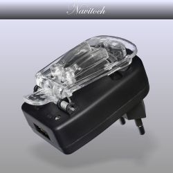 Универсальное зарядное устройство Navitoch (лягушка) + USB выход