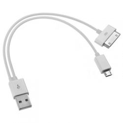 USB переходник для зарядки BS-3065 (Samsung, microUSB) 30см/2500