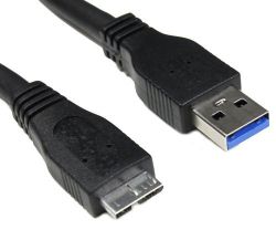 КАБЕЛЬ USB - microUSB 3.0 Exployd круглый EX-K-00053 чёрный (1,0 м)
