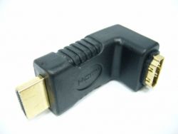 Переходник гнездо HDMI - штекер HDMI угловой TD-211/500