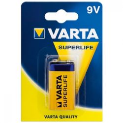 VARTA 6F22 1 BL (КРОНА) SUPERLIFE (10) (50)