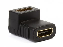 SMART BUY АДАПТЕР HDMI-HDMI F/F УГЛОВОЙ РАЗЪЕМ (A112)
