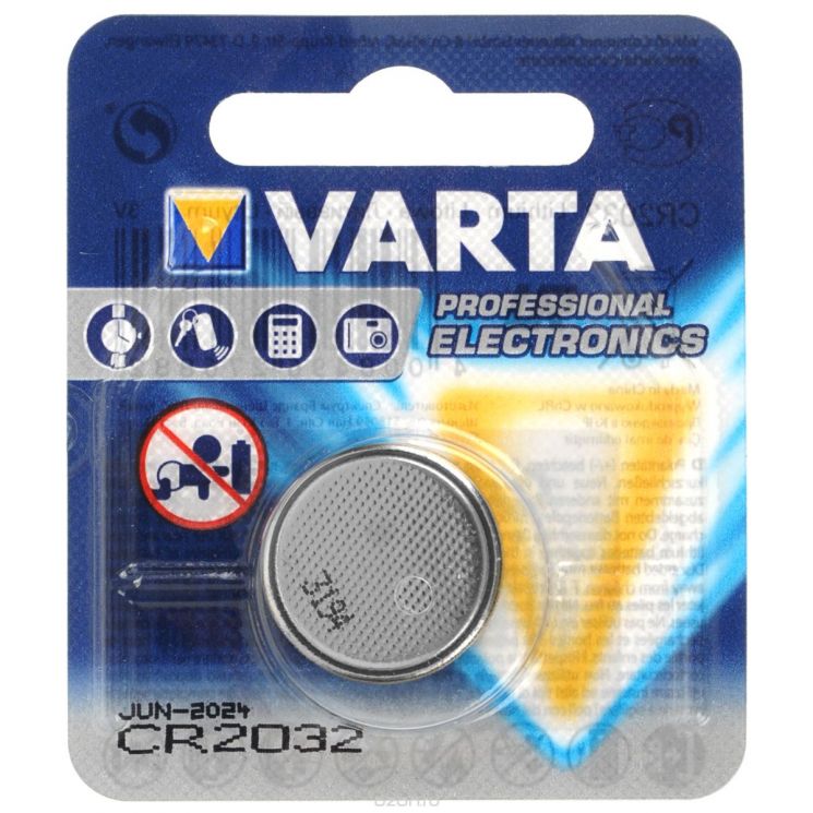 VARTA CR-2032 1 BL  LITHIUM (60)