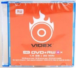 VIDEX MINI DVD+RW 2X 1.4Gb SLIM BOX