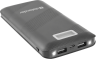 Внешний аккумулятор Defender lavita, 2 USB, 2A+1A, 20000 mAh, цвет: чёрный