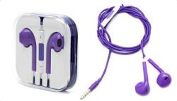 APPLE ГАРНИТУРА стерео для iPhone 5 фиолетовая
