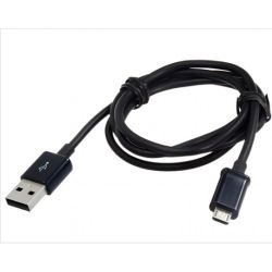 КАБЕЛЬ USB - microUSB чёрный (90 cм) в техпаке