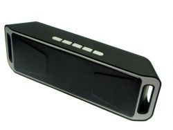 АУДИО-СИСТЕМА портативная  MegaBass SC 208 Aux, USB, TF,  FM, Bluetooth, микрофон+кнопка ответа сера