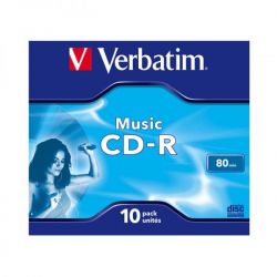 VERBATIM CD-R 80 AUDIO LIVE IT (CD BOX)