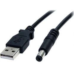 КАБЕЛЬ USB (штекер USB - 3,5мм питание) 1,5м (TD-371)