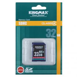 KINGMAX  32 GB SECURE DIGITAL SDHC CLASS 4