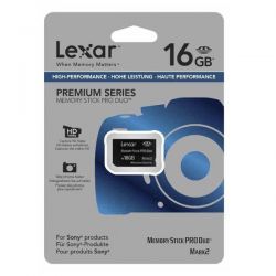 LEXAR 16GB MEMORY STICK PRO DUO MARK II Platinum II