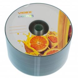 VIDEX CD-R 80 52X FRESH АПЕЛЬСИН BRAND 50шт в пленке (600)
