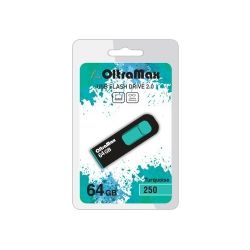 ФЛЭШ-КАРТА OLTRAMAX   64GB 250 бирюзовый USB 2.0
