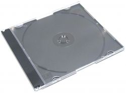 CD-BOX SLIM 5MM (чёрный) (Тайвань)