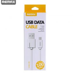 КАБЕЛЬ USB - microUSB Remax Fast Charge белый (1,0 м)