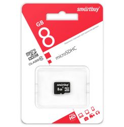 SMART BUY 8GB MICRO SD SDHC CLASS 10 БЕЗ АДАПТЕРА