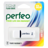 ФЛЭШ-КАРТА PERFEO  32GB C02 БЕЛАЯ USB 2.0